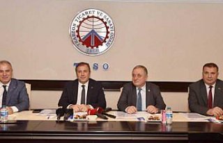 Trabzon'da reel sektör temsilcileri iş dünyasının...