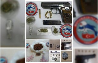 Trabzon'da uyuşturucu ve kaçakçılık operasyonlarında...