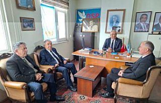 DSP Genel Başkanı Aksakal, Zonguldak'ta ziyaretlerde...