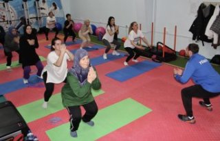 Sinop'ta kadınlar rekreatif ve egzersiz antrenmanlarıyla...