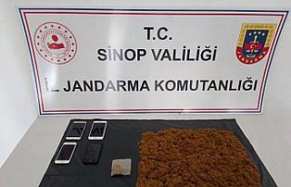 Sinop'taki uyuşturucu operasyonunda 2 kişi...