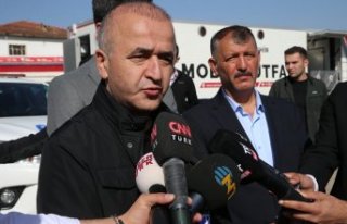 Tokat Valisi Hatipoğlu Sulusaray depreminin ardından...