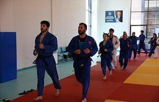 Paralimpik Judo Milli Takımı'nın Kastamonu'daki...
