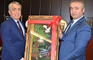 Osman Topaloğlu’ndan Rektör Bilgiç’e Ziyaret
