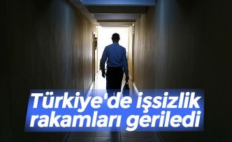 Türkiye'de işsizlik rakamları geriledi