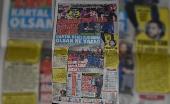 Trabzon yerel basınında Beşiktaş galibiyeti sevinci