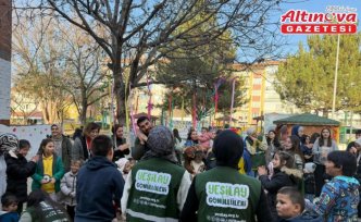 Çorum'da Yeşilay'dan özel gereksinimli çocuklara moral ziyareti