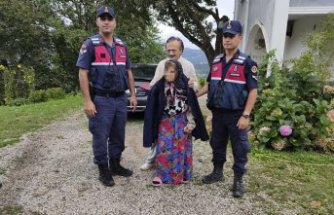 Samsun'da dün kaybolan yaşlı kadın bulundu