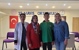 Tekkeköy 19 Mayıs Ortaokulu, “Sıfır Atık Yarışması“nda il birincisi oldu