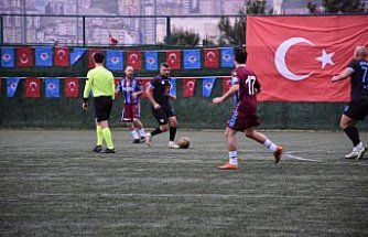 Trabzon'da “Karpaz-Trabzon Gönül Köprüsü Veteranlar Futbol Maçı“ ödül töreni düzenlendi