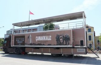 Çanakkale Savaşları Mobil Müzesi, Samsun'da ziyarete açıldı