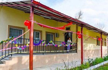 Samsun'da atıl haldeki eski okul binası köy yaşam merkezine dönüştürüldü