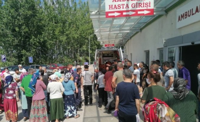 Samsun'da fındık bahçesindeki gölete düşen çocuk hastaneye kaldırıldı
