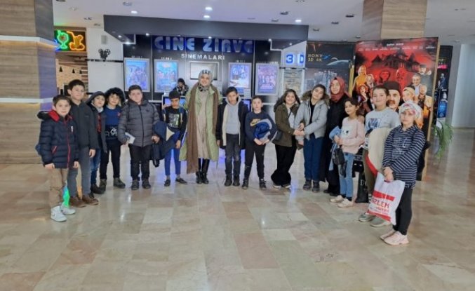 İhsangazi'de ortaokul öğrencileri için sinema etkinliği düzenlendi