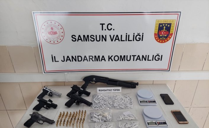 Samsun'daki uyuşturucu operasyonunda 2 şüpheli yakalandı