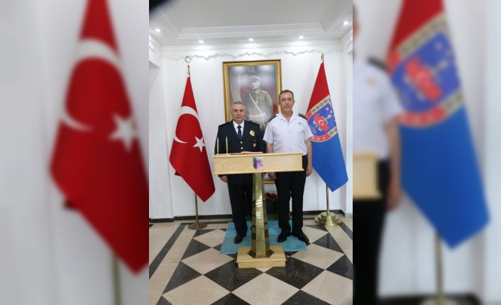 Tokat Emniyet Müdürü Erdoğan'dan İl Jandarma Komutanı Bostancı'ya ziyaret