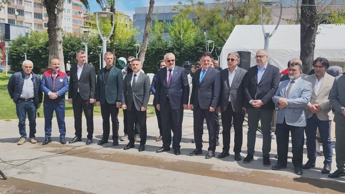 BAFRA SİVİL TOPLUM PLATFORMU TARAFINDAN GAZZE YARARINA KERMES AÇILDI