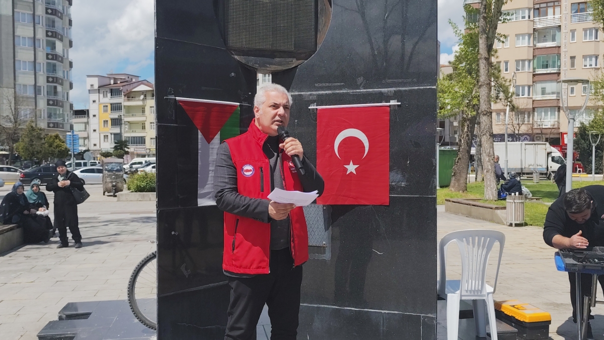 BAFRA SİVİL TOPLUM PLATFORMU TARAFINDAN GAZZE YARARINA KERMES AÇILDI
