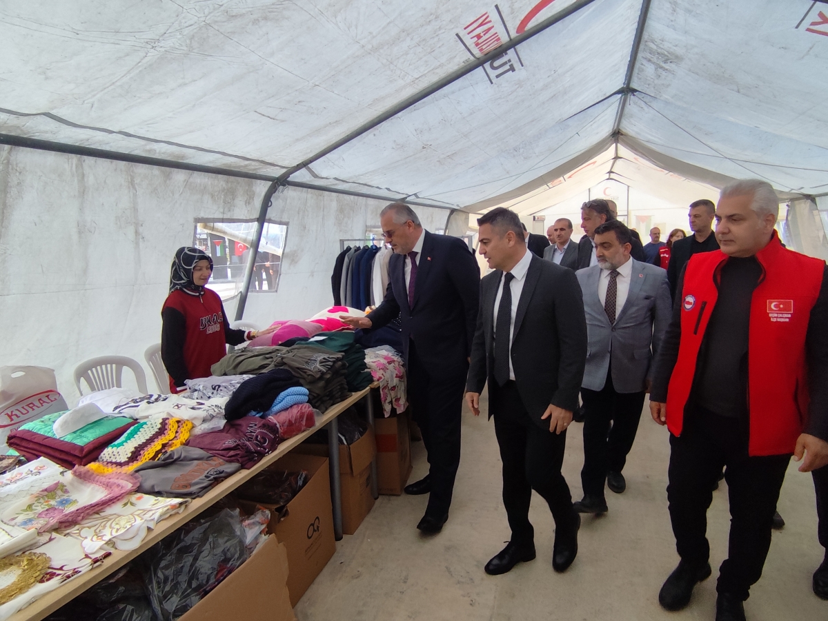 BAFRA SİVİL TOPLUM PLATFORMU TARAFINDAN GAZZE YARARINA KERMES AÇILDI