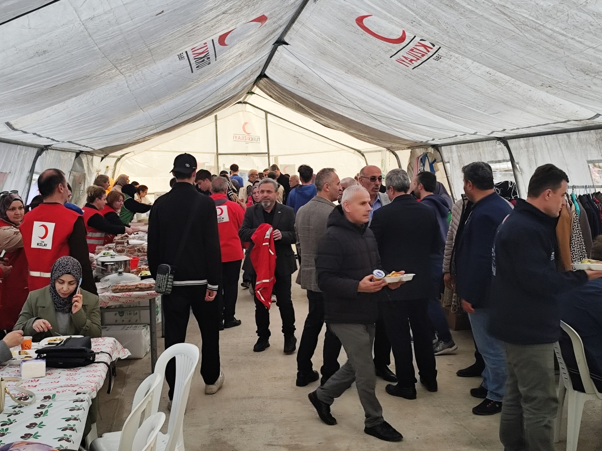 BAFRA SİVİL TOPLUM PLATFORMU TARAFINDAN GAZZE YARARINA KERMES AÇILDI