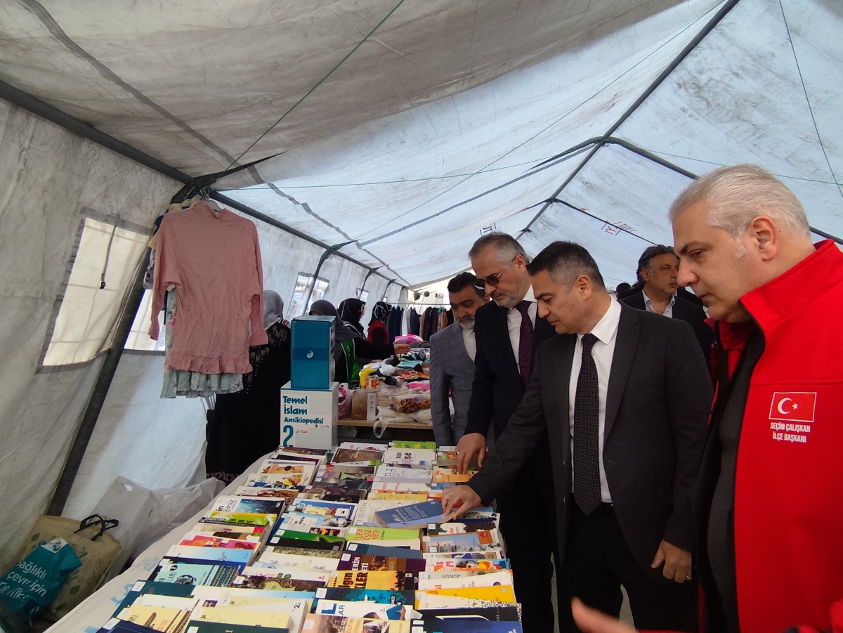 BAFRA SİVİL TOPLUM PLATFORMU TARAFINDAN GAZZE YARARINA KERMES AÇILDI