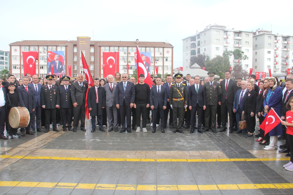 Bafra'da Cumhuriyet Bayramının 103. Yılı Coşkuyla Kutlandı
