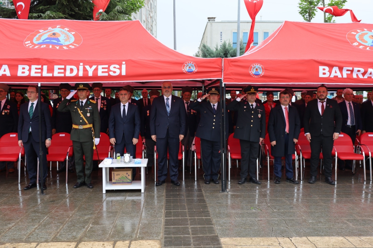 Bafra'da Cumhuriyet Bayramının 103. Yılı Coşkuyla Kutlandı