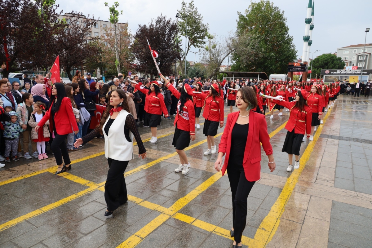 Bafra'da Cumhuriyet Bayramının 103. Yılı Coşkuyla Kutlandı