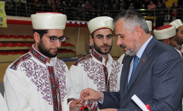 Bafra'da Hafızlık İcazet Merasimi