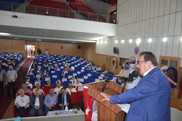 ESNAFLAR BAŞKAN AHMET YILMAZ’LA DEVAM DEDİ