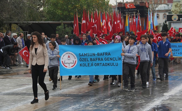 BAFRA’DA CUMHURİYET BÖYLE KUTLANDI