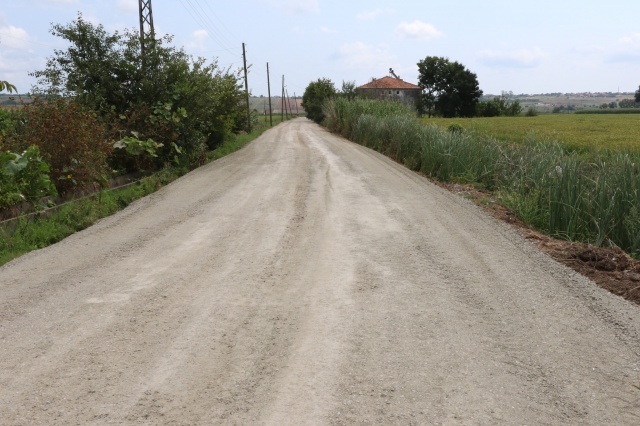 Bafra’da Bir İlk Daha… Dış Mahalleler Beton Yola Kavuşuyor