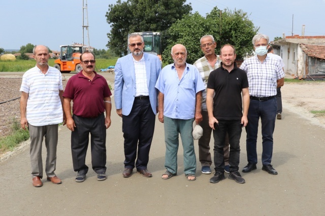 Bafra’da Bir İlk Daha… Dış Mahalleler Beton Yola Kavuşuyor