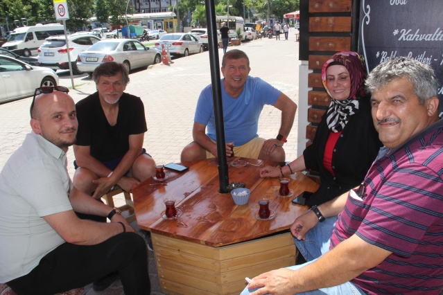 Tanju Çolak Bafra'da