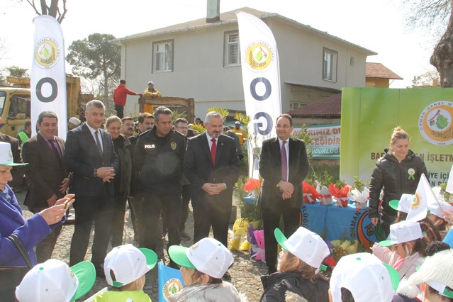BAFRA'DA “DÜNYA ORMANCILIK GÜNÜ VE ORMAN HAFTASI” FİDAN DİKİMİ İLE KUTLANDI
