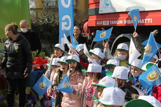 BAFRA'DA “DÜNYA ORMANCILIK GÜNÜ VE ORMAN HAFTASI” FİDAN DİKİMİ İLE KUTLANDI
