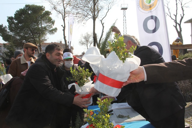 BAFRA'DA “DÜNYA ORMANCILIK GÜNÜ VE ORMAN HAFTASI” FİDAN DİKİMİ İLE KUTLANDI