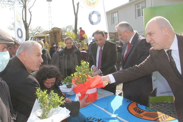 BAFRA'DA “DÜNYA ORMANCILIK GÜNÜ VE ORMAN HAFTASI” FİDAN DİKİMİ İLE KUTLANDI