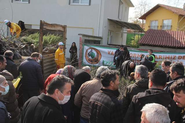 BAFRA'DA “DÜNYA ORMANCILIK GÜNÜ VE ORMAN HAFTASI” FİDAN DİKİMİ İLE KUTLANDI