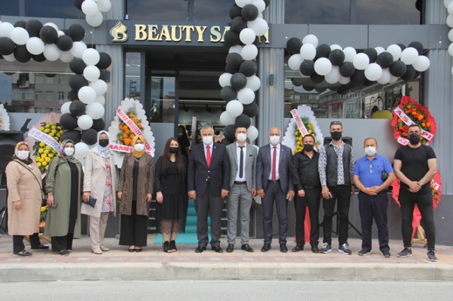 Bafra'da BEAUTY Bayan Kuaför ve Güzellik merkezi açıldı