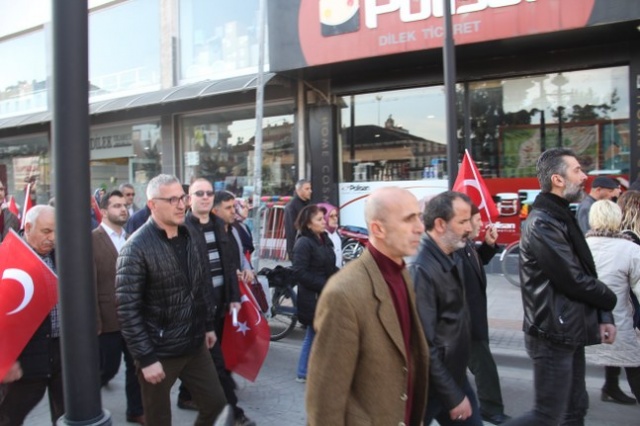BAFRA ŞEHİTLER İÇİN TEK YÜREK OLDU