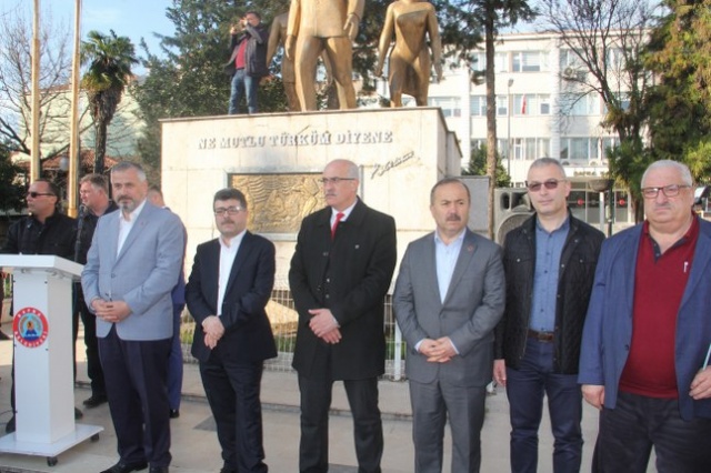 BAFRA ŞEHİTLER İÇİN TEK YÜREK OLDU