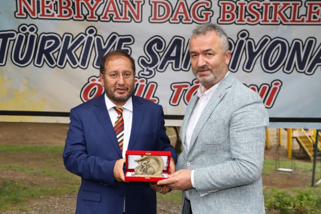 Türkiye Dağ Bisikleti Şampiyonası, Nebiyan'da düzenlendi.