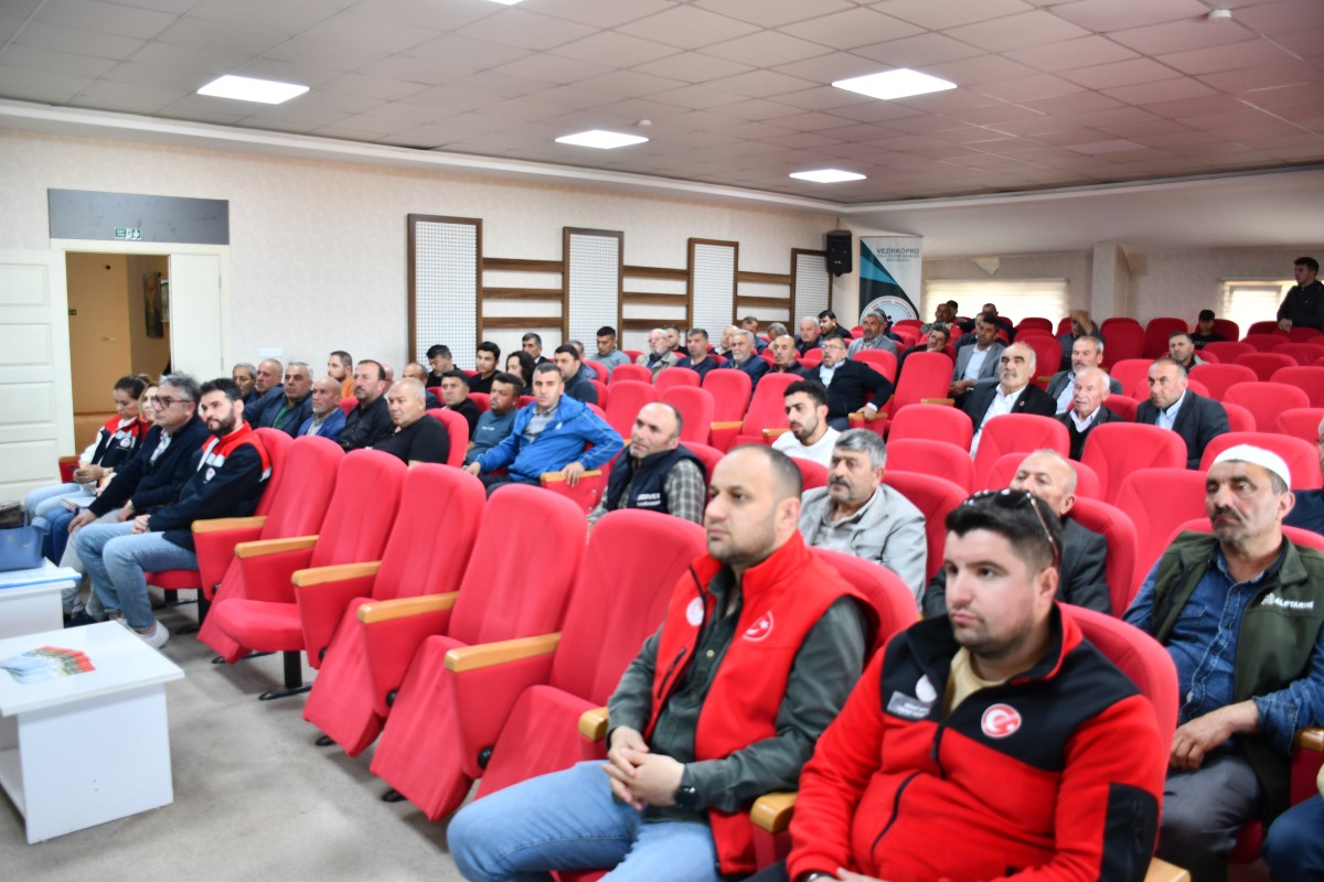 Vezirköprü'de üreticilere destekleme programları hakkında bilgi verildi