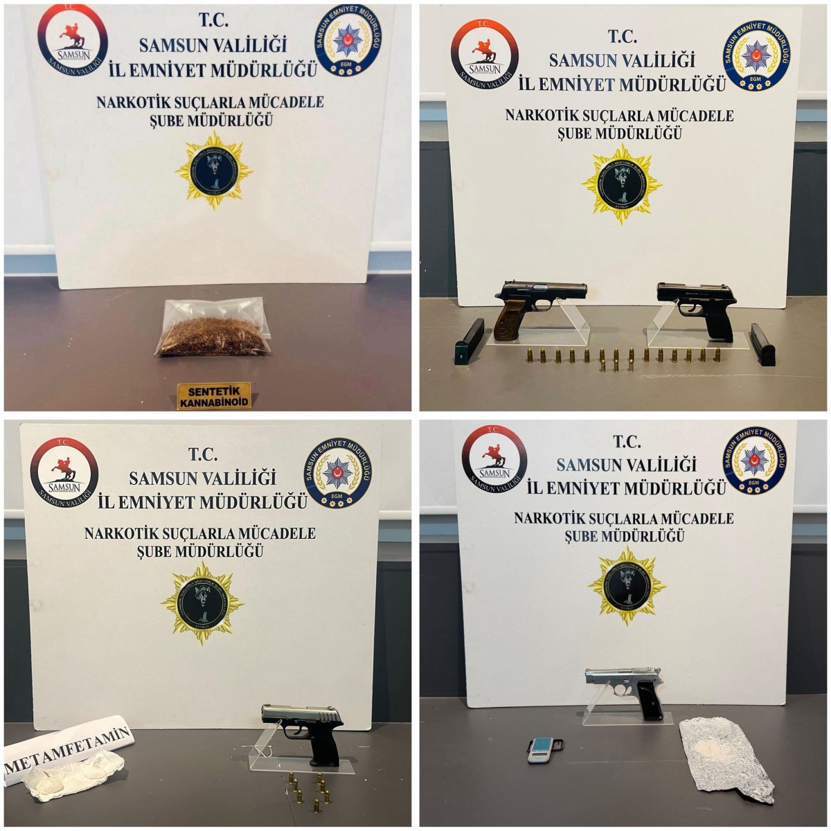Samsun'da uyuşturucu operasyonunda 18 zanlı yakalandı