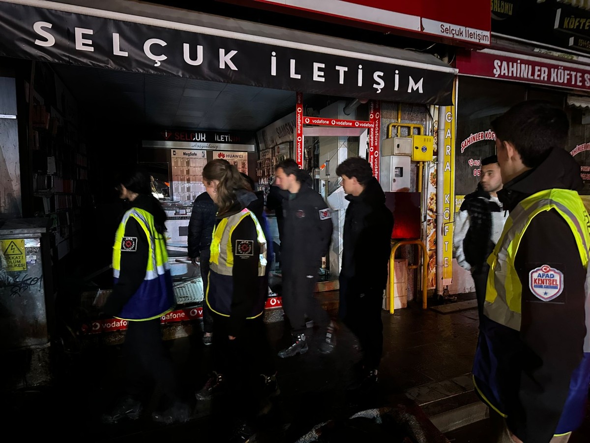 OMÜ Arama Kurtarma Ekibi Havza’daki sel bölgesinde görev aldı