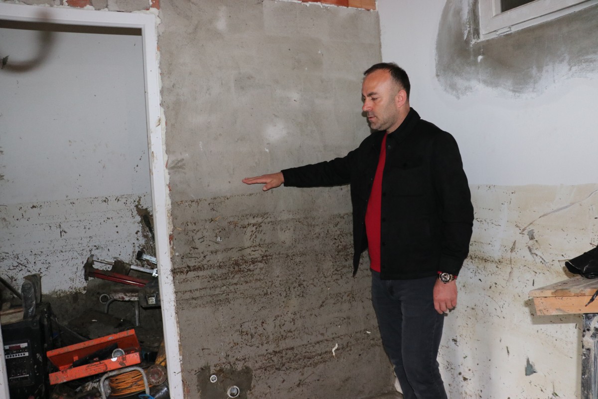 Havza'da selden etkilenen vatandaşlar yaşadıklarını anlattı