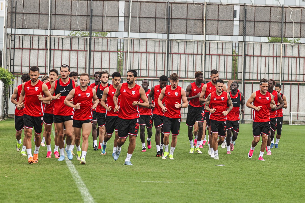 Samsunspor, yeni sezon hazırlıklarını sürdürdü