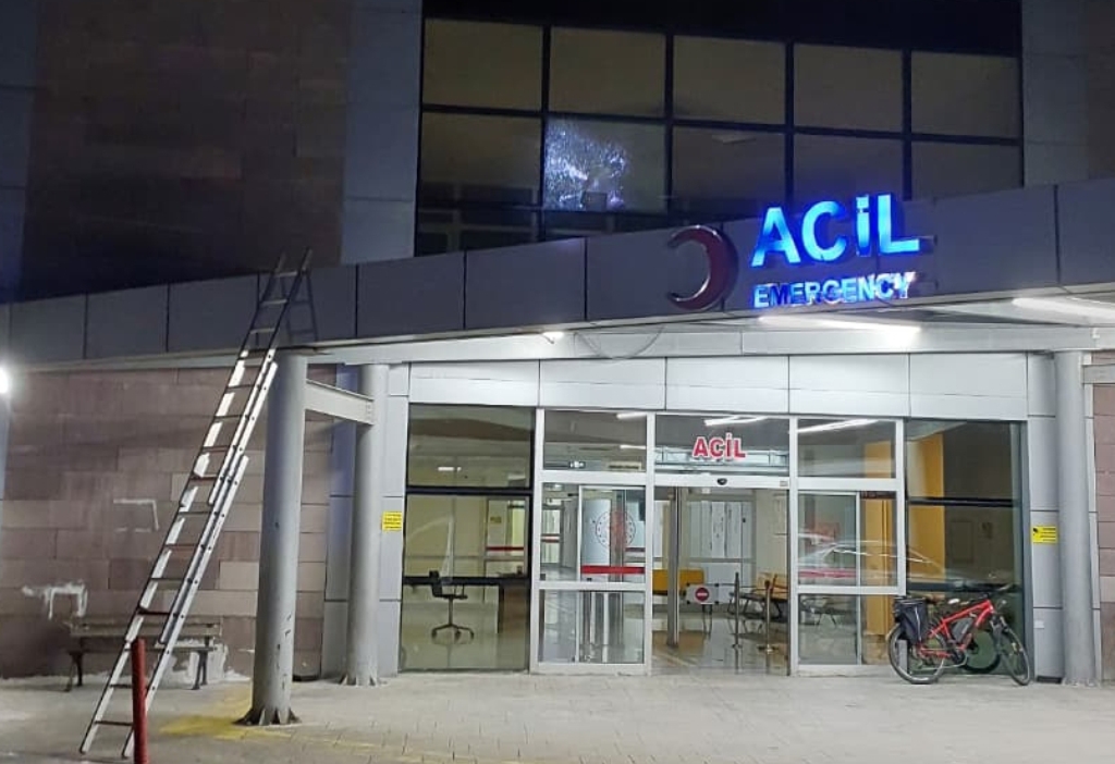 Samsun Ruh Sağlığı ve Hastalıkları Hastanesi'ne mermi isabet etti