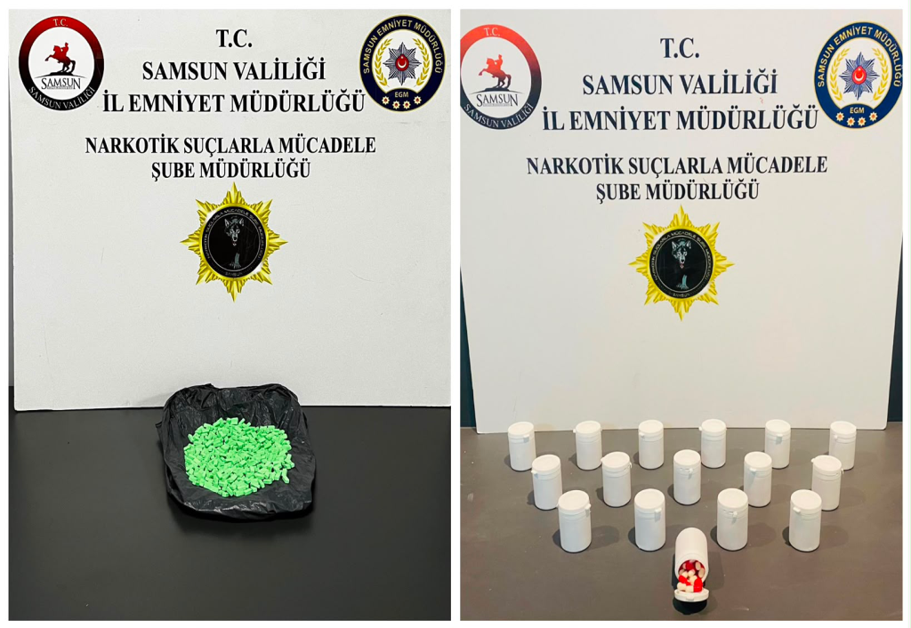 Samsun'da uyuşturucu operasyonunda 3 şüpheli yakalandı